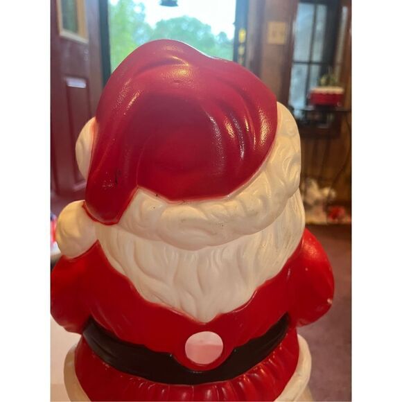 Vintage Grand Venture Santa Claus Blow Mold 18" Christmas Decor Retro Xmas 1999 - Picture 11 of 15